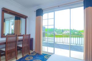 Balkón nebo terasa v ubytování Galaxy Grand Hotel