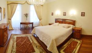 Posteľ alebo postele v izbe v ubytovaní Apartma Premium