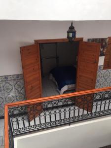 Postel nebo postele na pokoji v ubytování Riad Lalla Zahra