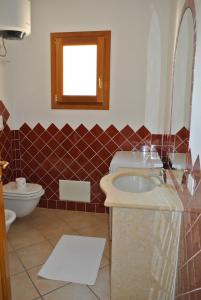 A bathroom at Residence Le Zagare
