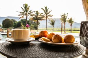 Morgenmad for gæster der bor på Pousada Cateto - Zona Rural