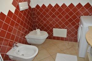 A bathroom at Residence Le Zagare