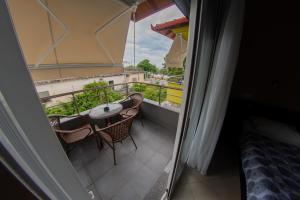 Balkón nebo terasa v ubytování Klepsidra rooms
