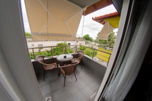 Balkón nebo terasa v ubytování Klepsidra rooms