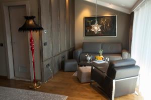 Posezení v ubytování Solun Hotel & SPA
