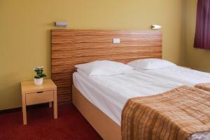 Ένα ή περισσότερα κρεβάτια σε δωμάτιο στο Hotel Veter