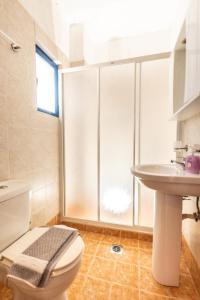 Koupelna v ubytování Hotel Elena Syvota