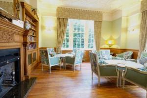 A restaurant or other place to eat at Nunsmere Hall Hotel