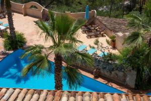 The swimming pool at or close to Casa Azul at Masia Nur Sitges, Adults only