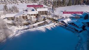 Seehaus Riessersee v zimě