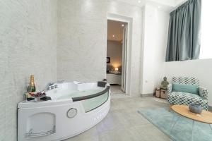 Posezení v ubytování Casa Solmes Rooms