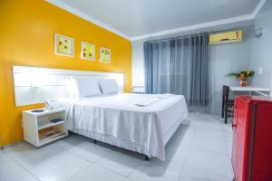 Postel nebo postele na pokoji v ubytování Veleiros Mar Hotel