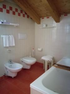 Et badeværelse på Hotel Ca' del Bosco