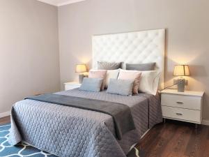 Łóżko lub łóżka w pokoju w obiekcie Chalet Mia Sear Areas