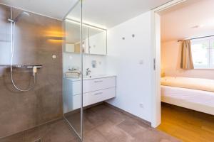 Koupelna v ubytování Ferienhaus Bachschlössle