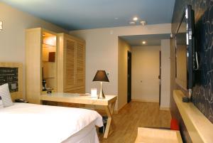 Letto o letti in una camera di TRYP by Wyndham New York City Times Square - Midtown