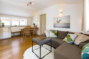 Posezení v ubytování Ferienhaus Bachschlössle