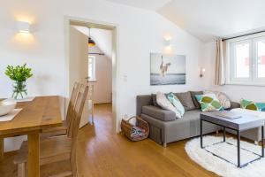 Posezení v ubytování Ferienhaus Bachschlössle