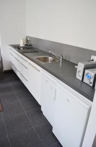 Kuchyňa alebo kuchynka v ubytovaní Apartament w Sercu Starówki