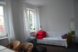 Posteľ alebo postele v izbe v ubytovaní Apartament w Sercu Starówki