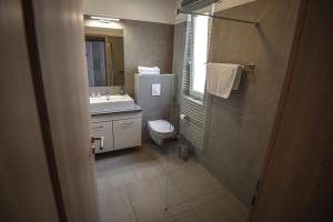 Koupelna v ubytování Francesca Apartman