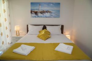 Posteľ alebo postele v izbe v ubytovaní Apartments Paradise Hvar