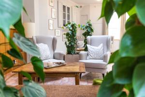 Posezení v ubytování Hotel Försterhof lebe pur, genieße den Tag + 37 fotografií
