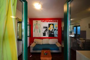 Posezení v ubytování Apartment Corto