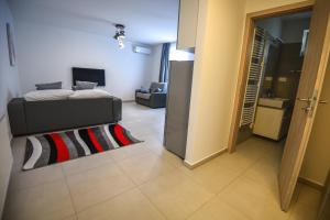 Kuchyň nebo kuchyňský kout v ubytování Francesca Apartman