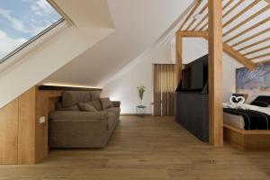 Posezení v ubytování Chalet Zana