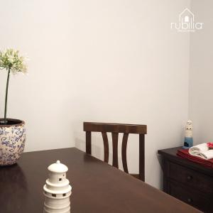 Χώρος καθιστικού στο Rubilia Rooms Pompei