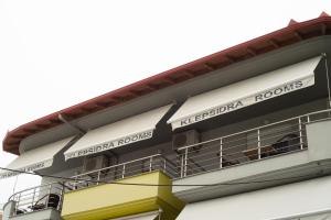 Balkón nebo terasa v ubytování Klepsidra rooms