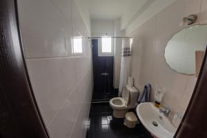 Koupelna v ubytování Klepsidra rooms