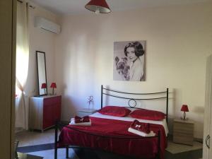 Posteľ alebo postele v izbe v ubytovaní b & b Jasmine