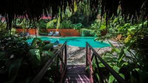 Bazén v ubytování Hotel El Pequeño Gecko Verde nebo v jeho okolí