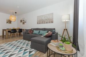Posezení v ubytování Apartment Lara