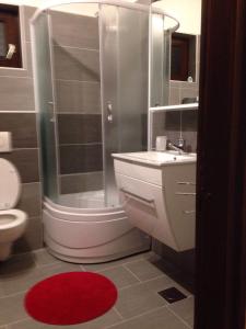 Phòng tắm tại Residence4a-Appartamento Rosso