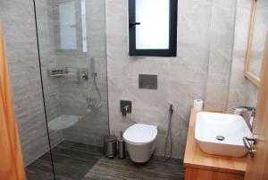Koupelna v ubytování Hotel Sole