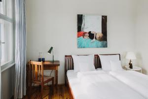Postel nebo postele na pokoji v ubytování Villa Breitenberg