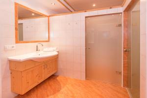 Kúpeľňa v ubytovaní Appartements Stoffenhof