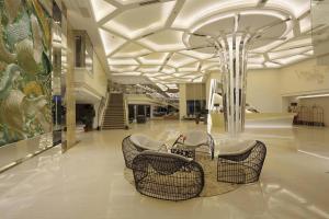 Posezení v ubytování Greenleaf Hotel Gensan