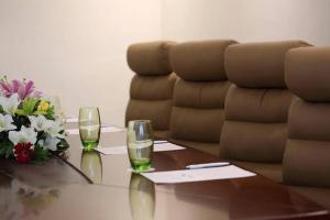 Posezení v ubytování Greenleaf Hotel Gensan