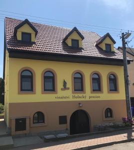 Budova, kde se vila nachází