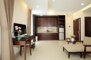 Dapur atau dapur kecil di Glenwood City Resort +75 gambar