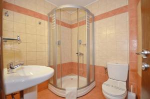 Koupelna v ubytování Hotel Philippion