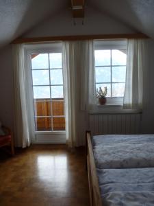 Postel nebo postele na pokoji v ubytování Ferienwohnung Mayr