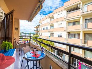 A balcony or terrace at Apartment Mariners 2 by Interhome