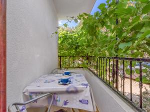 Balkón nebo terasa v ubytování Apartment Rubin-12 by Interhome