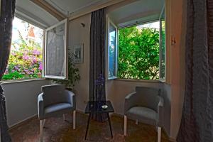 Zahrada ubytování Romantic Rooms Gena