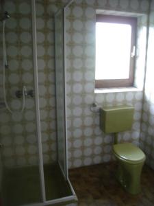 Ein Badezimmer in der Unterkunft Hirscheggerhof